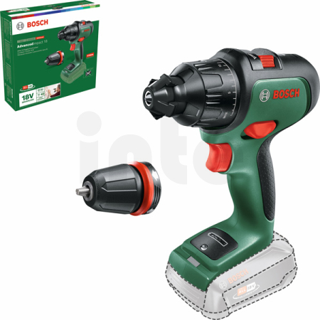 BOSCH Akumulátorový vrtací šroubovák AdvancedImpact 18 06039B510C