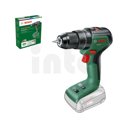 BOSCH Akumulátorová příklepová vrtačka UniversalImpact 18V-60 06039D7100