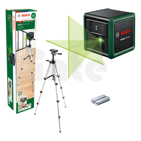 BOSCH Křížový laser Sada Quigo Green 0603663C04