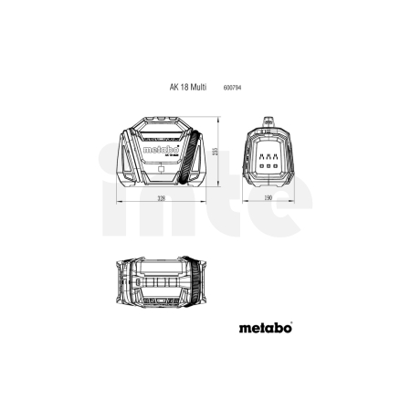 METABO  600794850