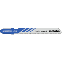 METABO 5 plátků pro přímočaré pily "basic metal" 51/ 2,0 mm, HSS 623638000