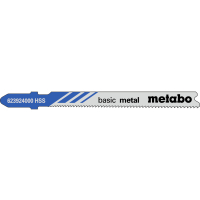 METABO 5 plátků pro přímočaré pily "basic metal" 66/ 1,1-1,5 mm, progresivní, HSS, s ponorným hrotem 623924000