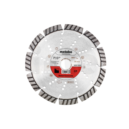 METABO Diamantový řezný kotouč 180x22,23mm, "CP", beton "profesionál" 628573000