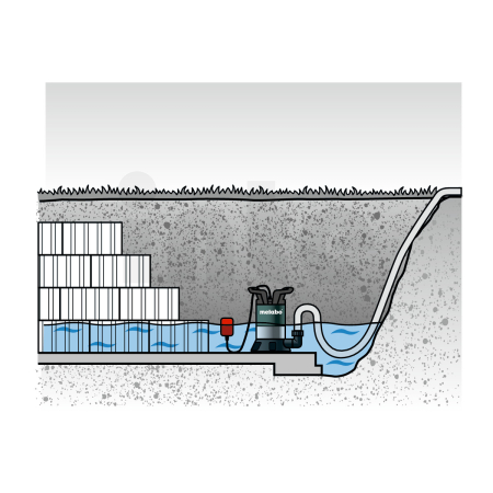 METABO TP 6600 ponorné čerpadlo na čistou vodu 0250660000