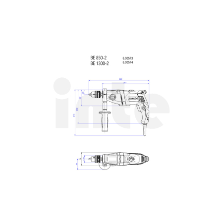 METABO BE 850-2 vrtačka 600573810