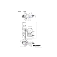 METABO MAG 50 vrtačka s magnetickým upínáním 600636500