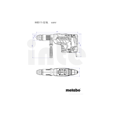 METABO KHEV 11-52 BL kombinované kladivo 600767500