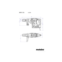 METABO MHEV 5 BL sekací kladivo 600769500