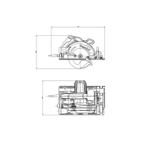 METABO KS 55 FS ruční okružní pila 600955000