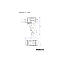 METABO PowerMaxx BS Basic akumulátorový vrtací šroubovák 600984000