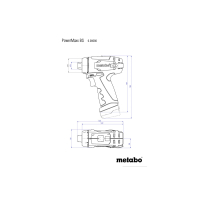 METABO PowerMaxx BS Basic akumulátorový vrtací šroubovák 600984500