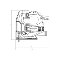 METABO STEB 65 Quick přímočará pila 601030000