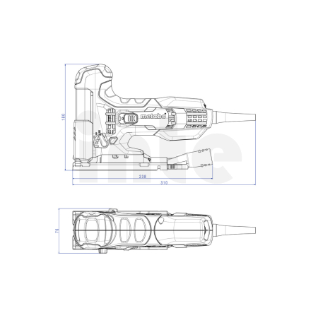 METABO STE 100 Quick Set přímočará pila 601100900