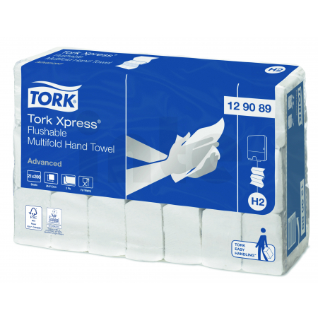 TORK Xpress® splachovatelné skládané papírové ručníky - 4 200 útržků