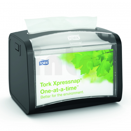 TORK Xpressnap® stolní zásobník na ubrousky, černý, N4, 272611