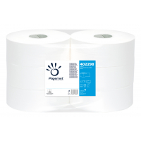 PAPERNET - Bílý toaletní papír JUMBO SPECIAL 27, 2 vrstvý, 810 útržků, role, 247,05 m, 1 balení - 402298