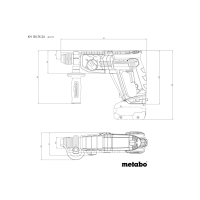 METABO KH 18 LTX 24 akumulátorové kladivo 601712510