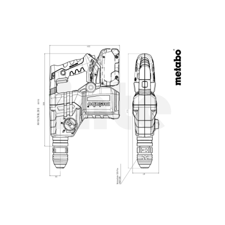 METABO KH 18 LTX BL 28 Q akumulátorové kladivo 601715660