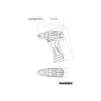 METABO PowerMaxx BS BL akumulátorový vrtací šroubovák 601721500
