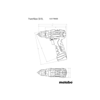 METABO PowerMaxx SB BL Akumulátorová příklepová vrtačka 601784500