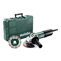 METABO W 850-125 Set úhlová bruska 603608510