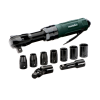 METABO DRS 68 Set 1/2" pneumatický ráčnový šroubovák 604119500