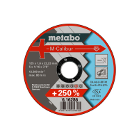 METABO M-Calibur 125 x 1,6 x 22,23 Inox, TF 41 616286000