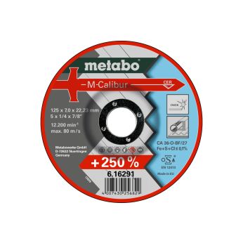 METABO M-Calibur 125 x 7,0 x 22,23 Inox, SF 27 616291000