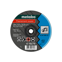 METABO Flexiamant super 125x6,0x22,23 ocel, hrubovací kotouč, zahnuté provedení 616486000