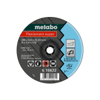 METABO Flexiamant super 230x6,0x22,23 Inox, hrubovací kotouč, zahnuté provedení 616622000