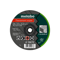 METABO Flexiamant super 230x6,0x22,23 kámen, hrubovací kotouč, zahnuté provedení 616672000