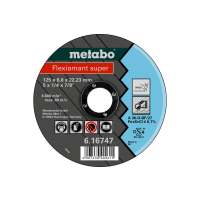 METABO Flexiamant super 125x6,0x22,23 Inox, hrubovací kotouč, zahnuté provedení 616747000