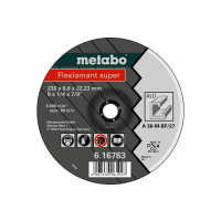 METABO Flexiamant super 125x6,0x22,23 hliník, hrubovací kotouč, zahnuté provedení 616749000