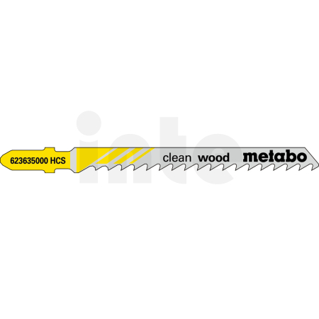 METABO 25 plátků pro přímočaré pily "clean wood" 74/ 4,0 mm, HCS, Type 23635 623609000