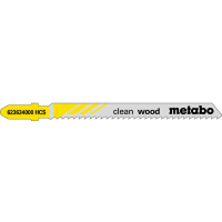 METABO 5 plátků pro přímočaré pily "clean wood" 74/ 2,5 mm, HCS 623634000