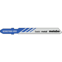 METABO 5 plátků pro přímočaré pily "basic metal" 51/ 1,2 mm, HSS 623637000