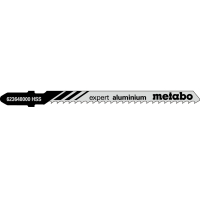 METABO 5 plátků pro přímočaré pily "expert aluminium" 74/ 3,0 mm, HSS 623648000