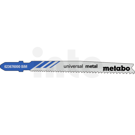 METABO 5 plátků pro přímočaré pily "universal metal" 74 mm, progresivní, BiM 623676000