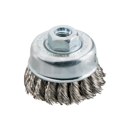 METABO Hrncový kartáč 65x0,35 mm/ 5/8", drát z nerezové oceli, zkroucený, nerezavějící, tloušťka drátu 0,35 mm 623805000