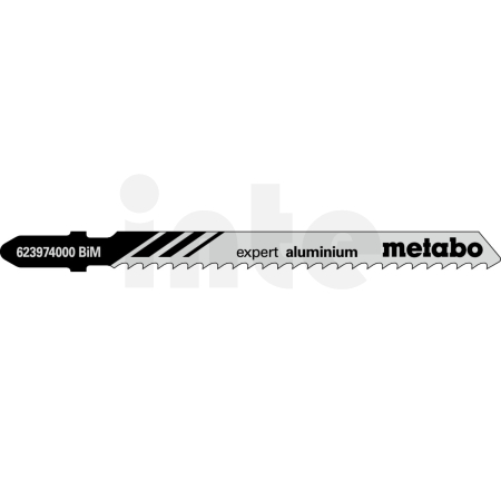 METABO 5 plátků pro přímočaré pily "expert aluminium" 75/ 3,0 mm, BiM 623974000