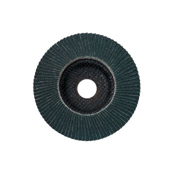 METABO Lamelový brusný talíř 125 mm P 80, zirkonový korund, ocel, nerezová ocel, klenuté provedení 624278000