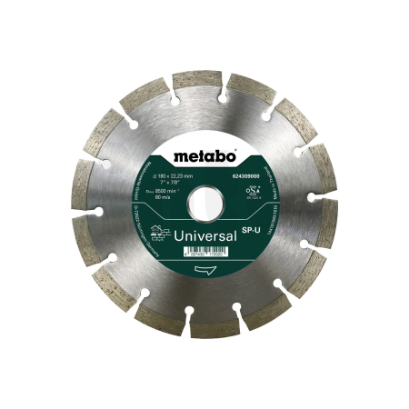 METABO Diamantový řezný kotouč 180x22,23mm, SP-U, Univerzální SP 624309000