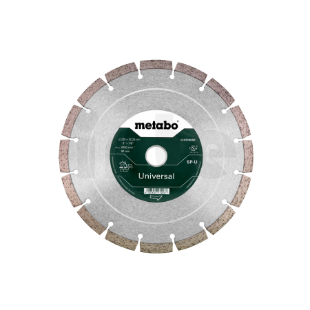 METABO Diamantový řezný kotouč 230x22,23mm, SP-U, Univerzální SP 624310000