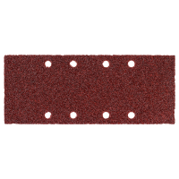 METABO 10 brusných kotoučů 93x230 mm, P 80, dřevo a kov, extra kvalita, děrované, k upnutí, pro vibrační brusky 624482000