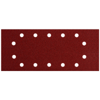 METABO 10 brusných kotoučů 115x280 mm, P40, dřevo a kov, řada „professional“, 14 otvorů, k upnutí, pro vibrační brusku 624491000