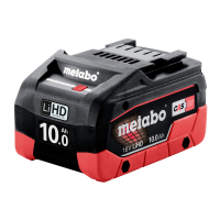 METABO Akumulátorový článek LiHD 18 V – 10,0 Ah 625549000