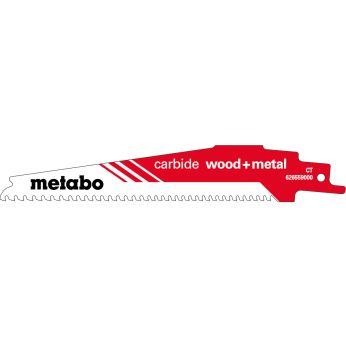 METABO Plátek pro pily ocasky "carbide wood + metal" 150 x 1,25 mm, CT, 3-4 mm/ 6-8 TPI 626559000