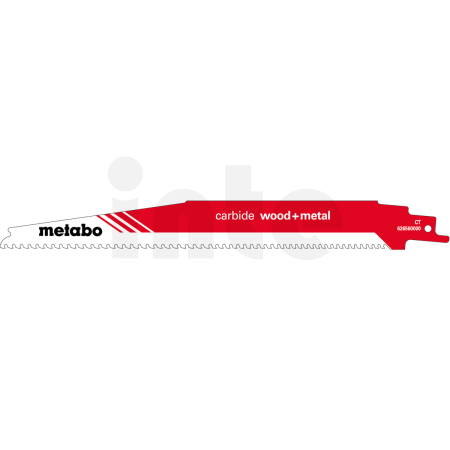 METABO Plátek pro pily ocasky "carbide wood + metal" 225 x 1,25 mm, CT, 3-4 mm/ 6-8 TPI 626560000