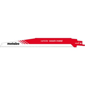 METABO Plátek pro pily ocasky "carbide wood + metal" 225 x 1,25 mm, CT, 3-4 mm/ 6-8 TPI 626560000