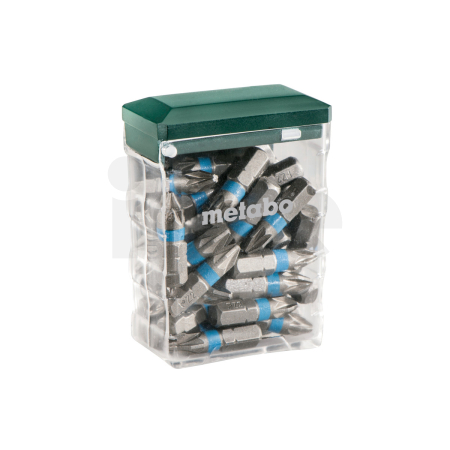 METABO Box s bity PZ 2, SP, 25dílný 626711000